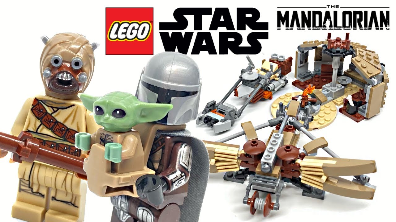 LEGO Star Wars The Mandalorian Trouble On Tatooine Review! 2021 Set ...