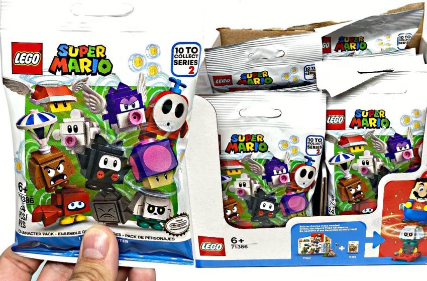 LEGO Super Mario Characters Series 2 - 20 blind bag BOX opening ...