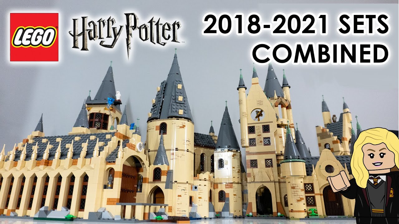 LEGO Harry Potter Hogwarts Castles Combined! (2018-2021 Sets) - Brickhubs